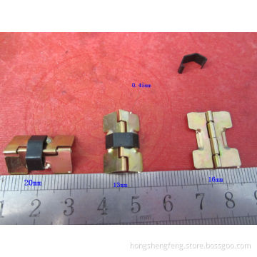Manufacturer Supply Small Metal Concealed Spring Hinge for Box